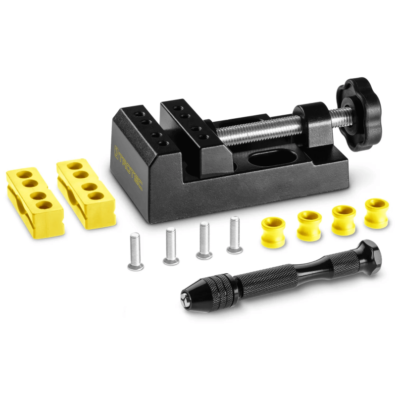 Set de găurit manual 37 bucăți Trotec cu burghie HSS