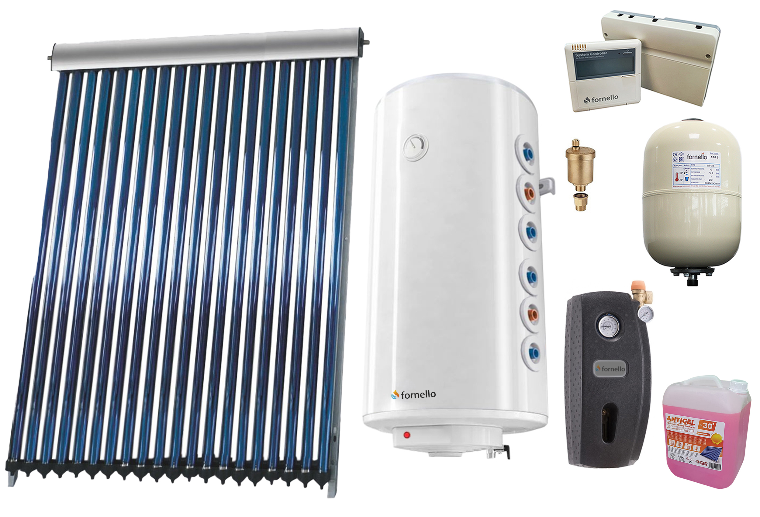 Sistem Solar Presurizat Sunsystem 20 Tuburi