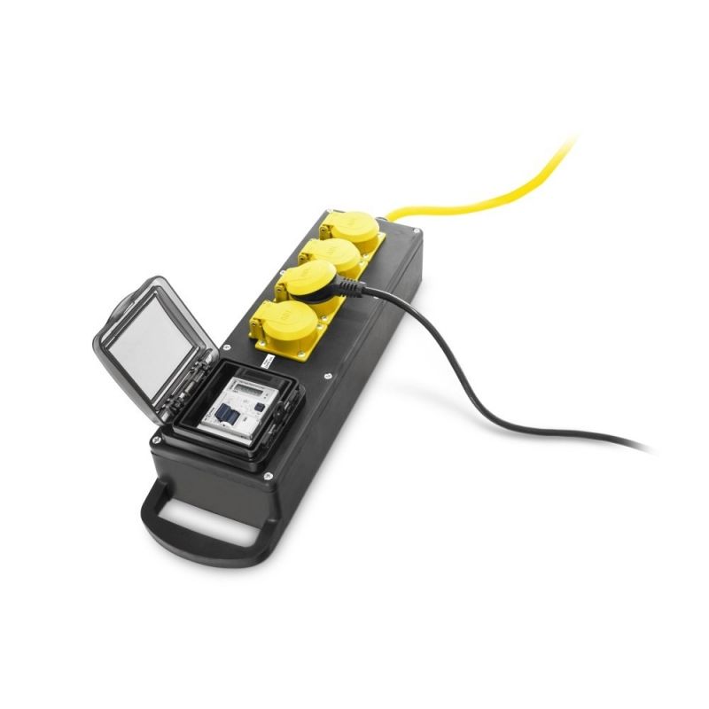 Priză multiplă Trotec PV4-MID cu RCD și contor MID, IP44 - imagine 3