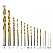 Set Burghie HSS Metal Trotec 15 bucăți