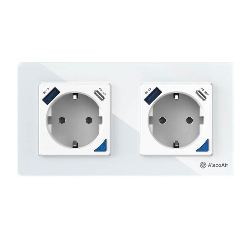 Priza Smart WiFi AlecoAir G60 cu USB - imagine 3