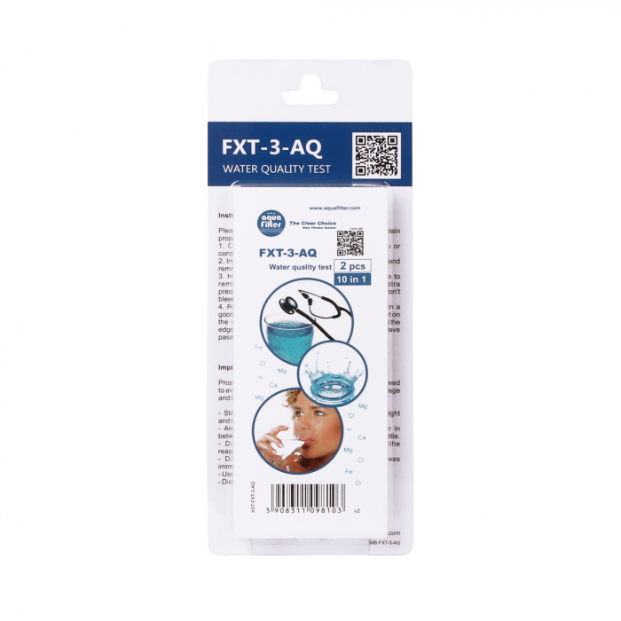 Set 2 teste analiză apă, 7 parametri, Aquafilter