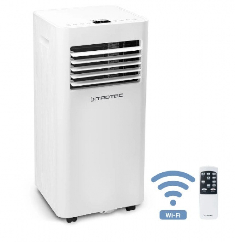 Trotec PAC 2620 E - AC Portabil WiFi 9000 BTU - imagine 2