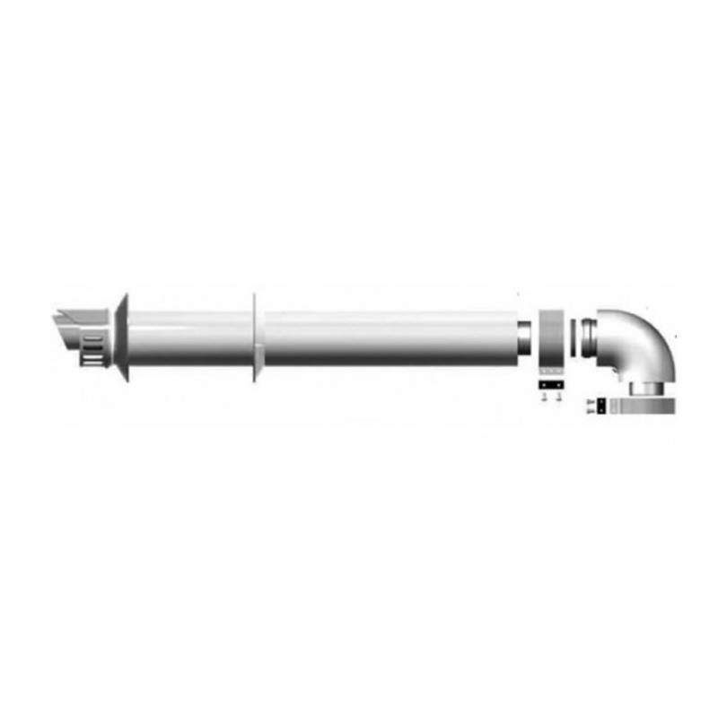 Kit Evacuare Coaxial Ariston, 60/100mm