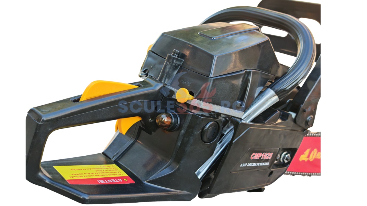 8.5cp *OFERTA* Drujba benzina 58cm³, 9000rpm, 40cm, demaror JAPONIA WALBRO - magneziu, Motoyama Japan CMP1625 - imagine 5