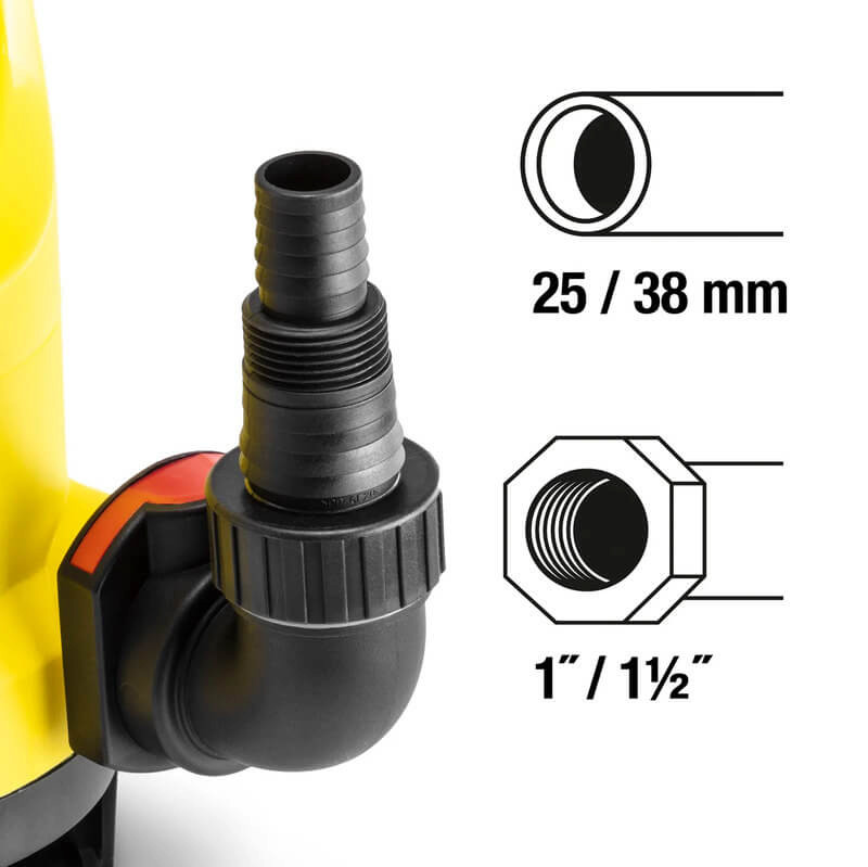 Pompa Submersibila Trotec TWP 4036 E, 7500 l/h, 400 W - imagine 5