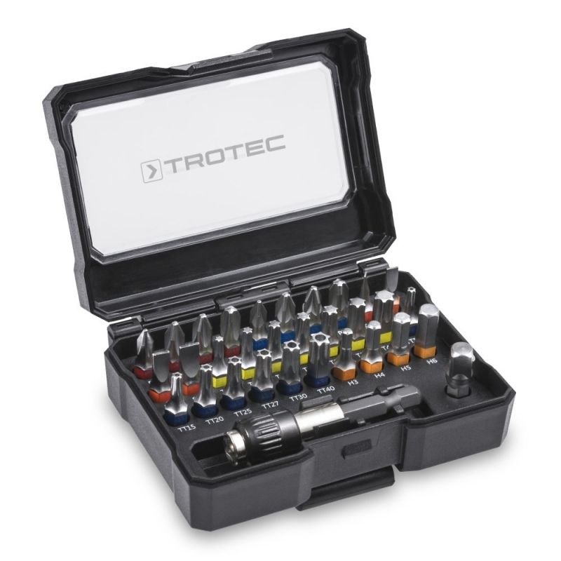 Set 32 biți Trotec PSCS, magnetic, compatibil universal