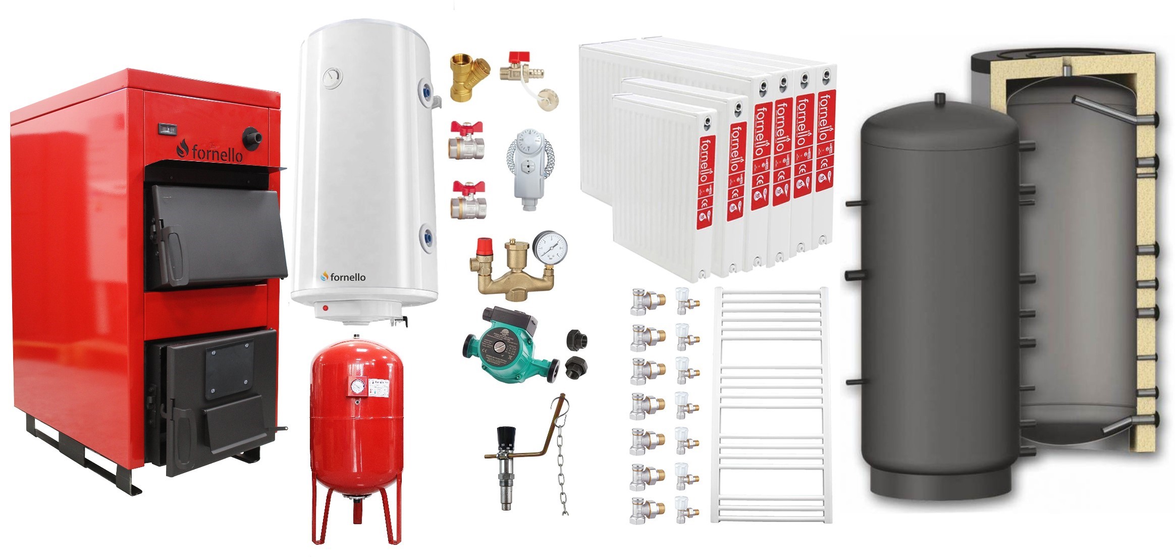 Pachet Centrală Fornello 50kw Complet