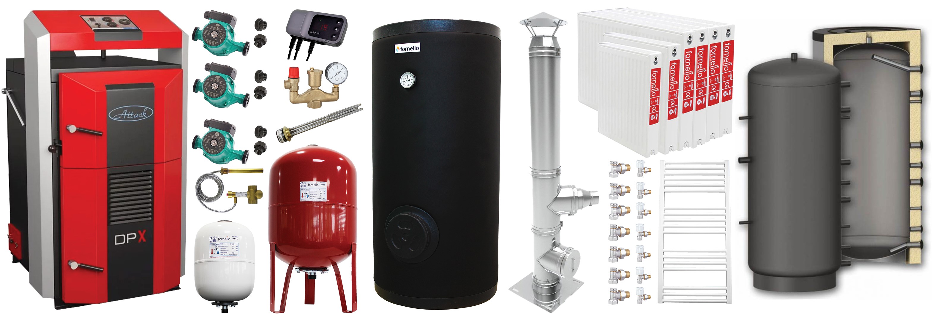 Pachet Centrală Attack DPX 45kW Premium