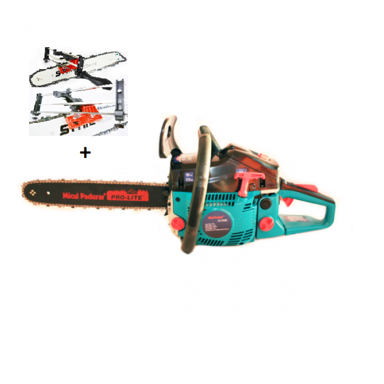 Drujba Benzina Micul Padurar 5200 + Ascutitor Lant - imagine 2