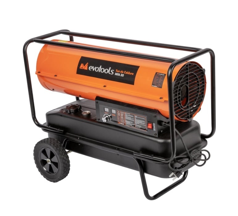 Tun căldură motorină 30kW Evotools - 32L - imagine 2