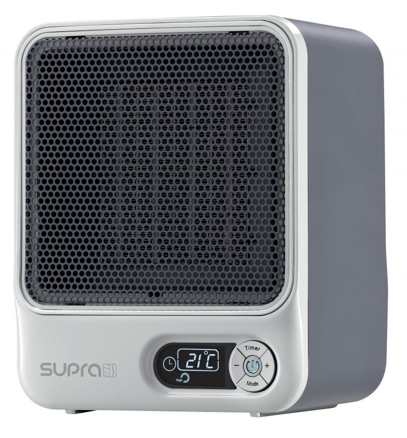 Aeroterma Ceramica Supra Digital, 1500W, Alb - imagine 2