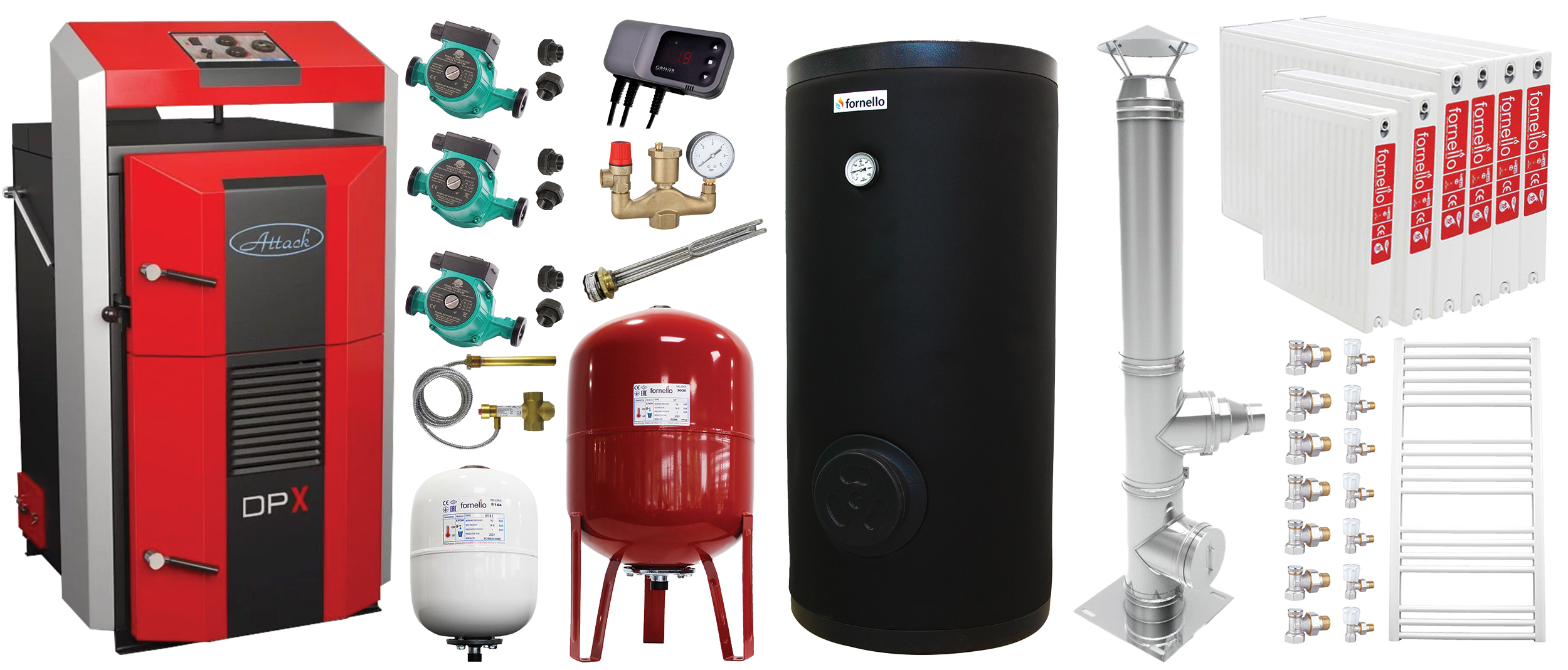 Pachet Centrală Attack DPX 45kW Premium