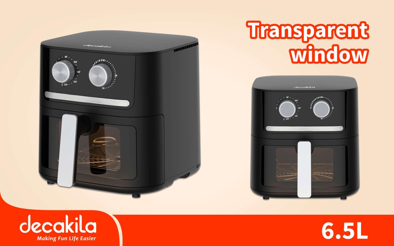 Friteuza Aer Cald Decakila 6.5L - Gatit Sanatos - imagine 2