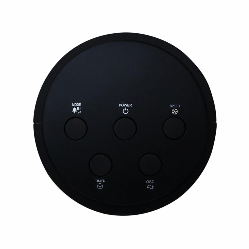 Ventilator Turn Air Naturel Fantasy Black, Timer, 20 mp - imagine 5