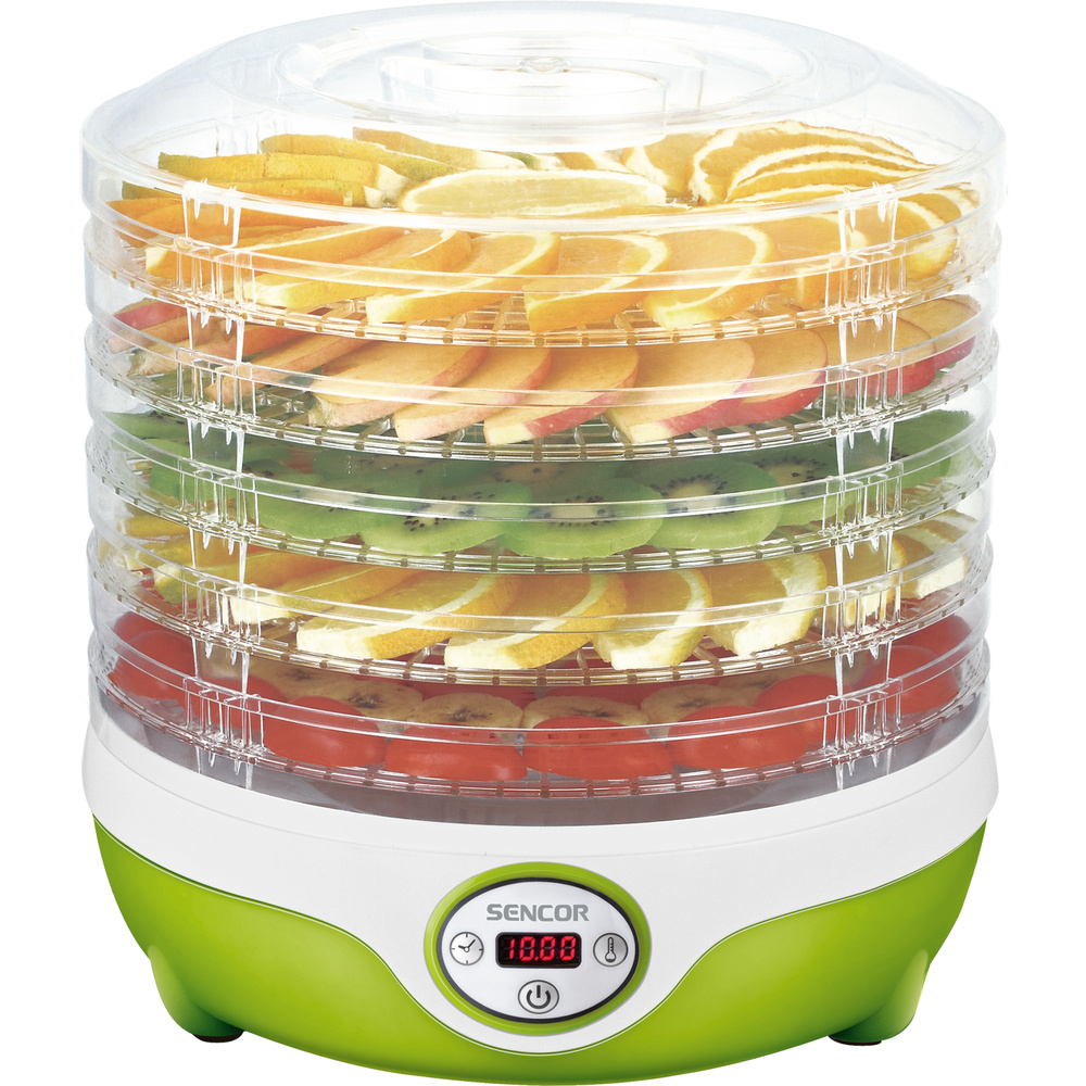 Uscător de Fructe Sencor SFD 851GR, 5 Tăvi