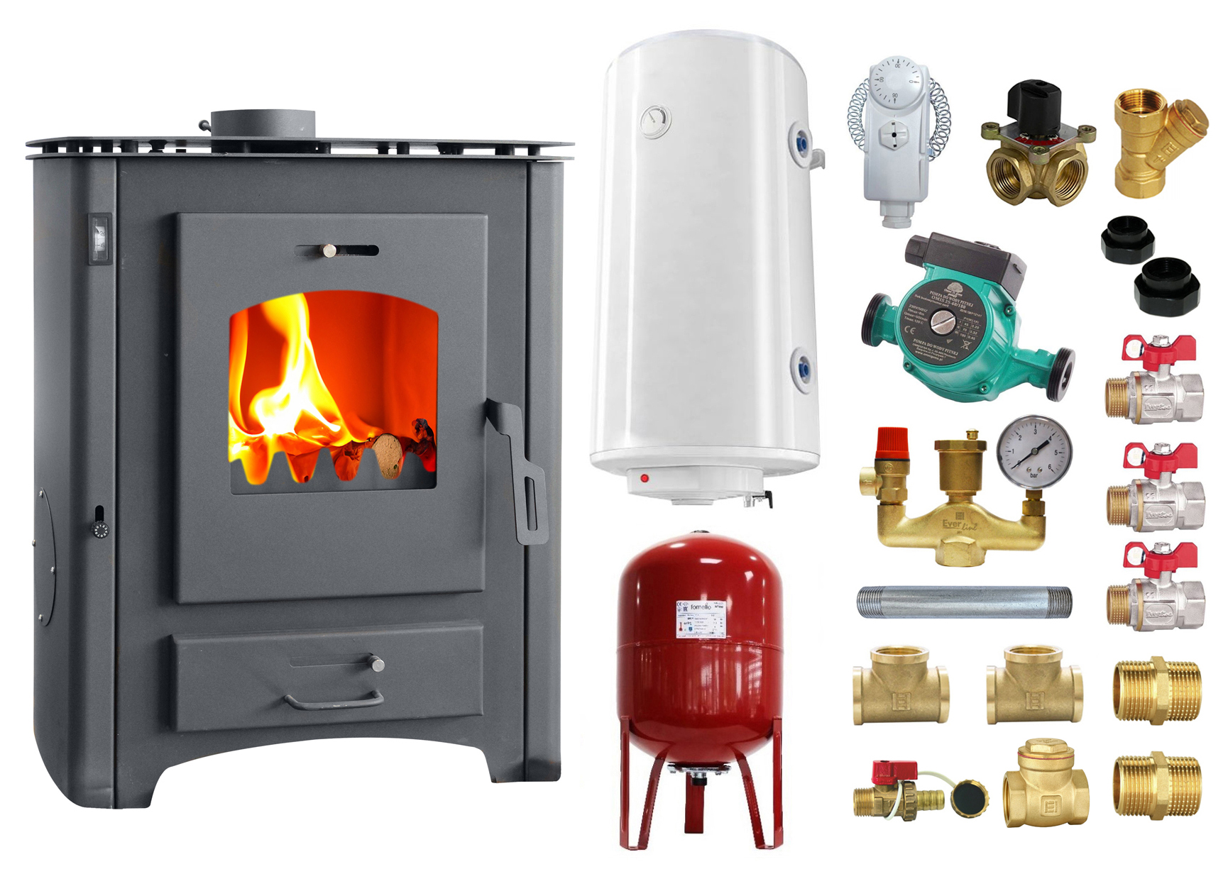 Pachet Termosemineu Fornello 24-26 kW