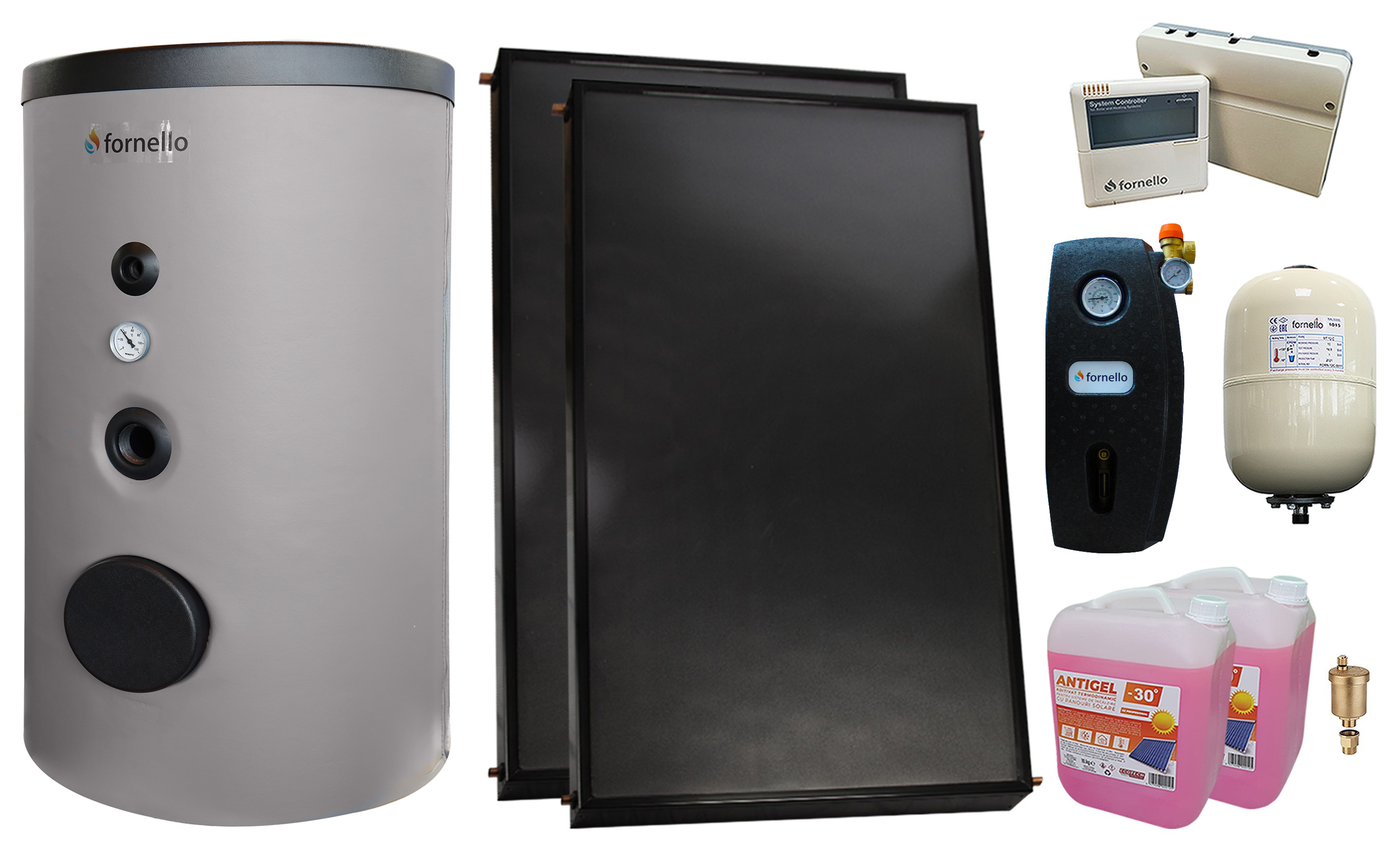 Sistem Solar Presurizat Fornello 2 Panouri 160L