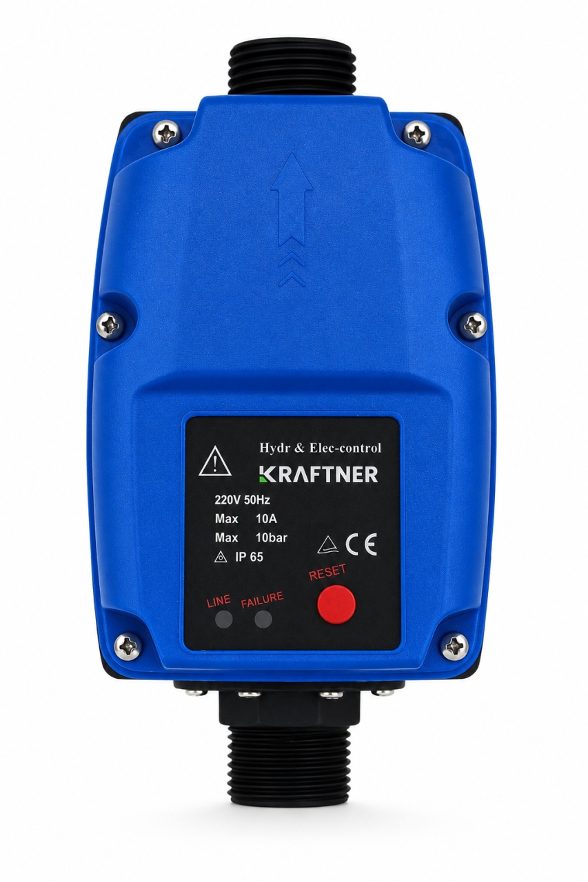 Presostat Electronic Kraftner KF-5396, 10 Bar, Racord 1 Inch - imagine 4