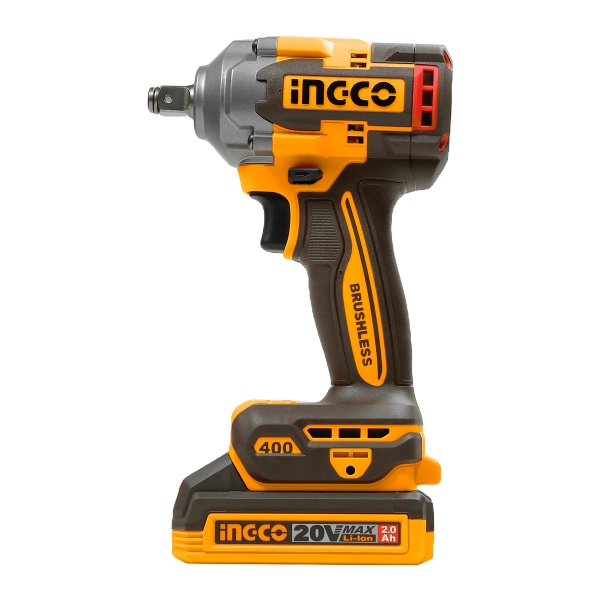 Mașină de înșurubat cu impact Ingco CIWLI20401, 20V, 400 Nm - imagine 6