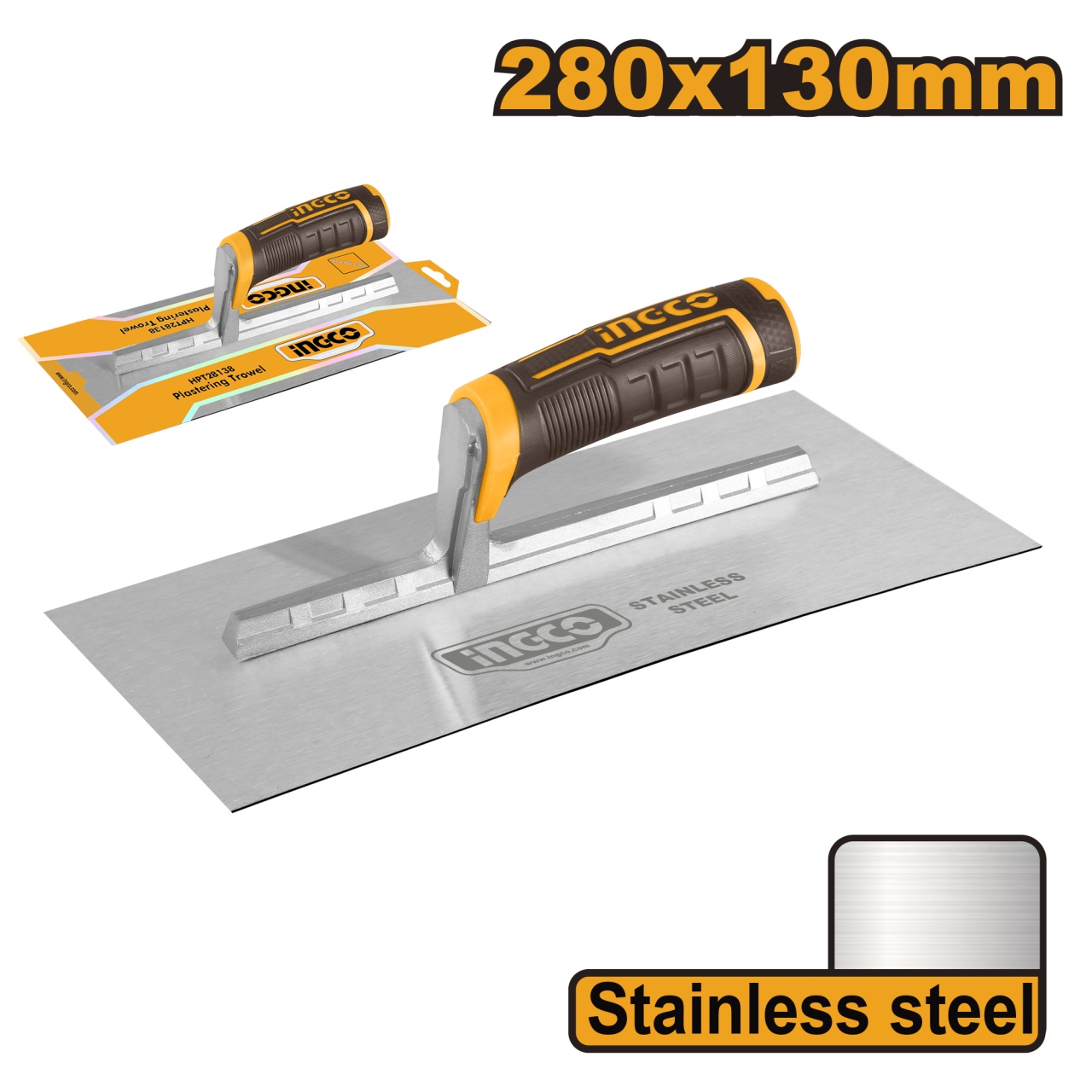 Gletiera INGCO 280mm - Finisaje Perfecte