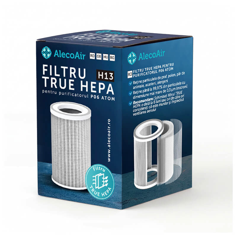 Filtru 3 in 1 compatibil cu AlecoAir P06 Atom, HEPA H13