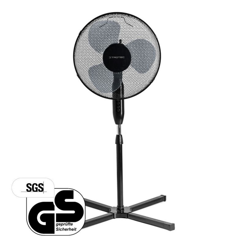 Ventilator cu picior Trotec TVE 17 S, 40 W, 3 trepte, silențios