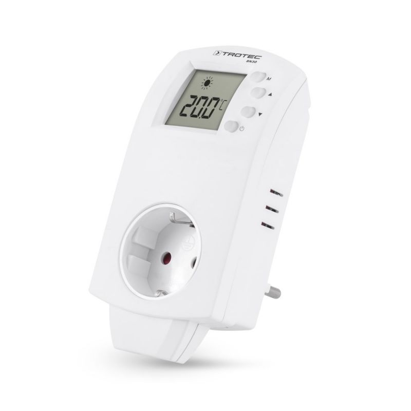 Priză Termostat Trotec BN30, Reglare 5-30°C, Display Citibil - imagine 3