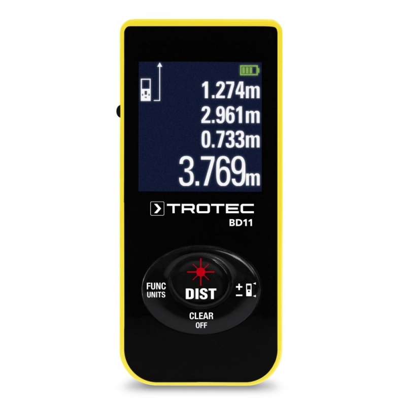 Telemetru laser Trotec BD11, până la 30 m, IP54 - imagine 9