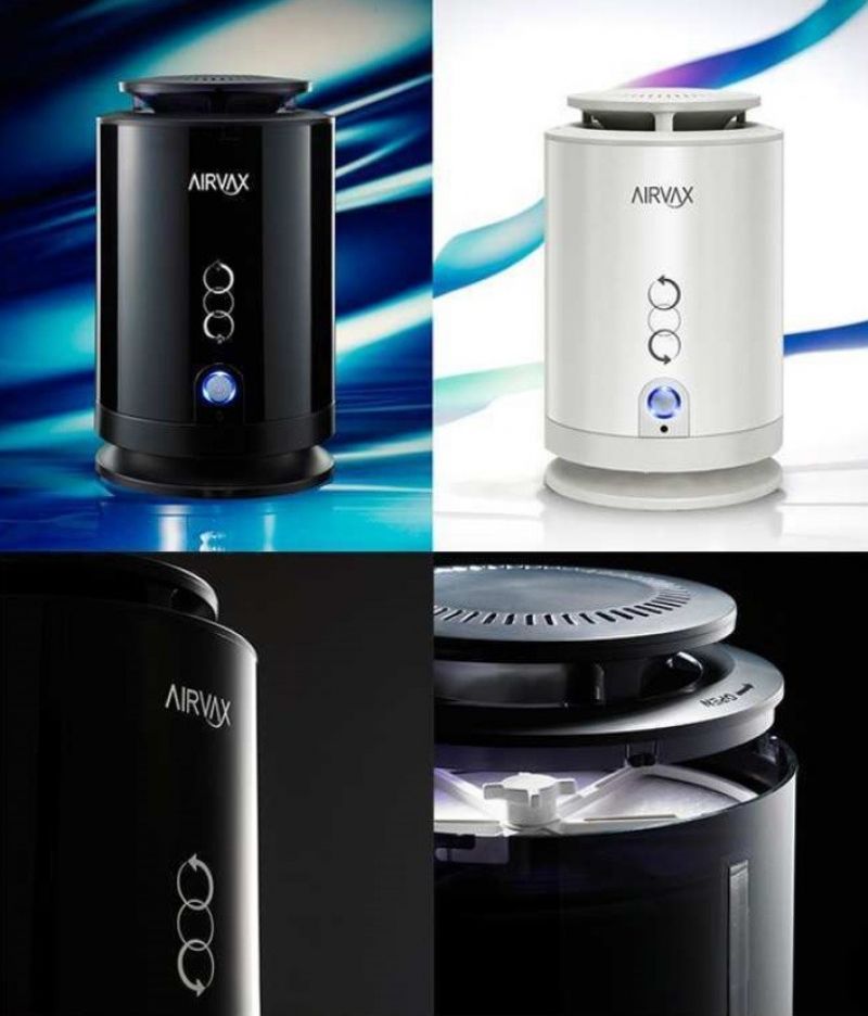 Purificator Aer Meaco Airvax Negru, Filtru Electrostatic - imagine 2