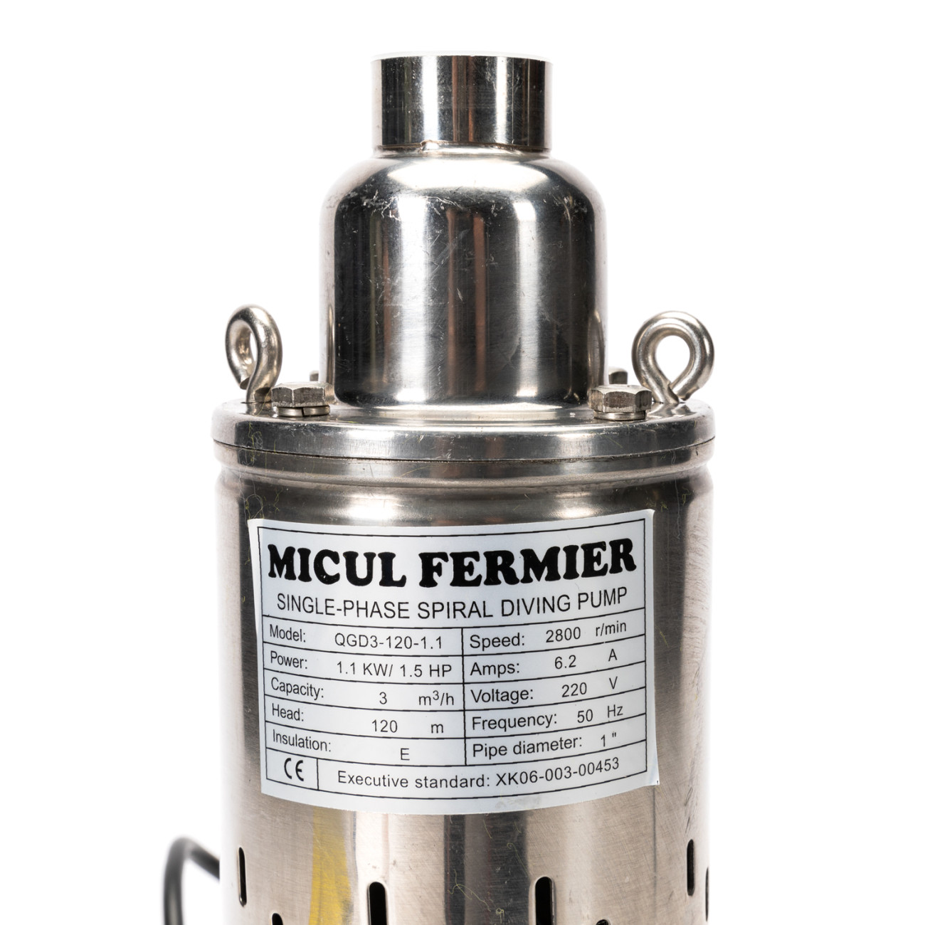 Pompa Submersibila Micul Fermier QGD-3, 1100W - imagine 4
