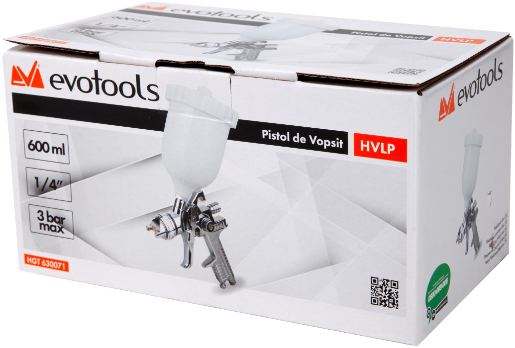 Pistol Vopsit HVLP Evotools, 600 ml - imagine 2
