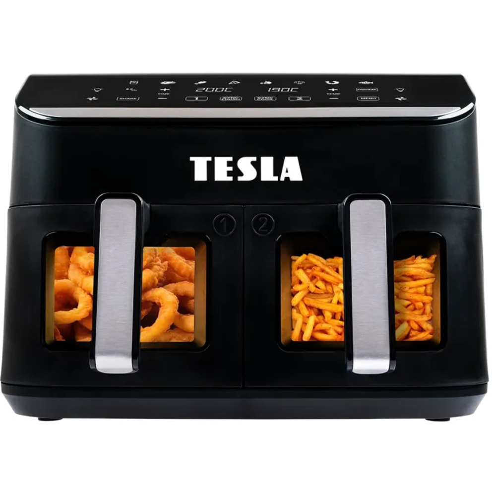 Friteuză cu Aer Cald Tesla DualZone Q460 XXL