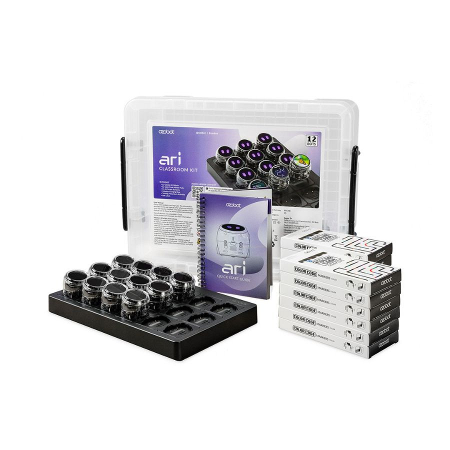 Set Școlar Ozobot Ari - 12 Roboți Educaționali