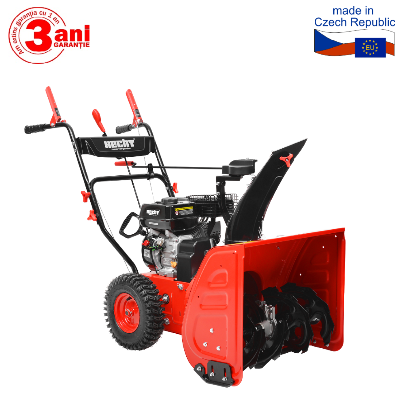 Freză Zăpadă Hecht 9661, 61cm, 6+2 Viteze - imagine 2