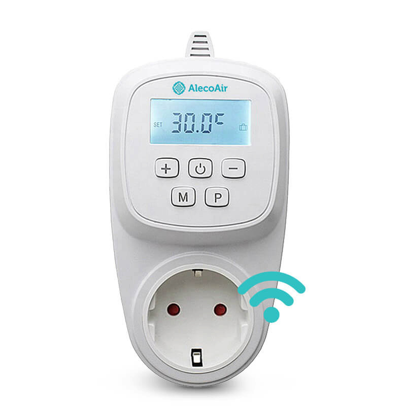 Priză Smart WiFi AlecoAir M30 cu Termostat, 16A