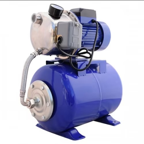 Hidrofor inox Campion AUTOJS100 CMP1215, pompa 1500W (1.5kW), vas expansiune 24L, debit 75L/min, Hmax 52m, aspiratie 9m, 220V, racord 1", IP44 - imagine 2