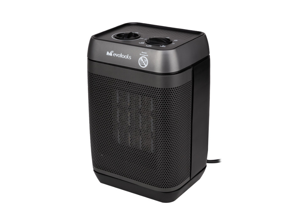 Aeroterma Electrica Evotools 1500W, 3 trepte - imagine 2