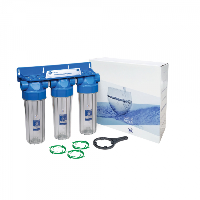 Sistem Filtrare Aquafilter Triplex 10, 3 Etape