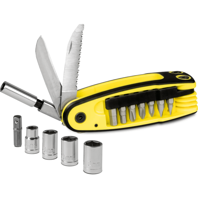 Sculă multifuncțională Trotec 15-in-1, compactă, din oțel - imagine 2