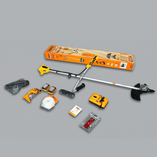 Motocoasa trimmer electric 40V cu 2 acumulatori 4Ah, Ingco CSTLI202522 - imagine 4