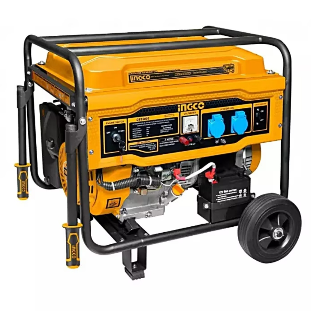 Generator benzina 5.5KW pornire electrica Ingco - imagine 2
