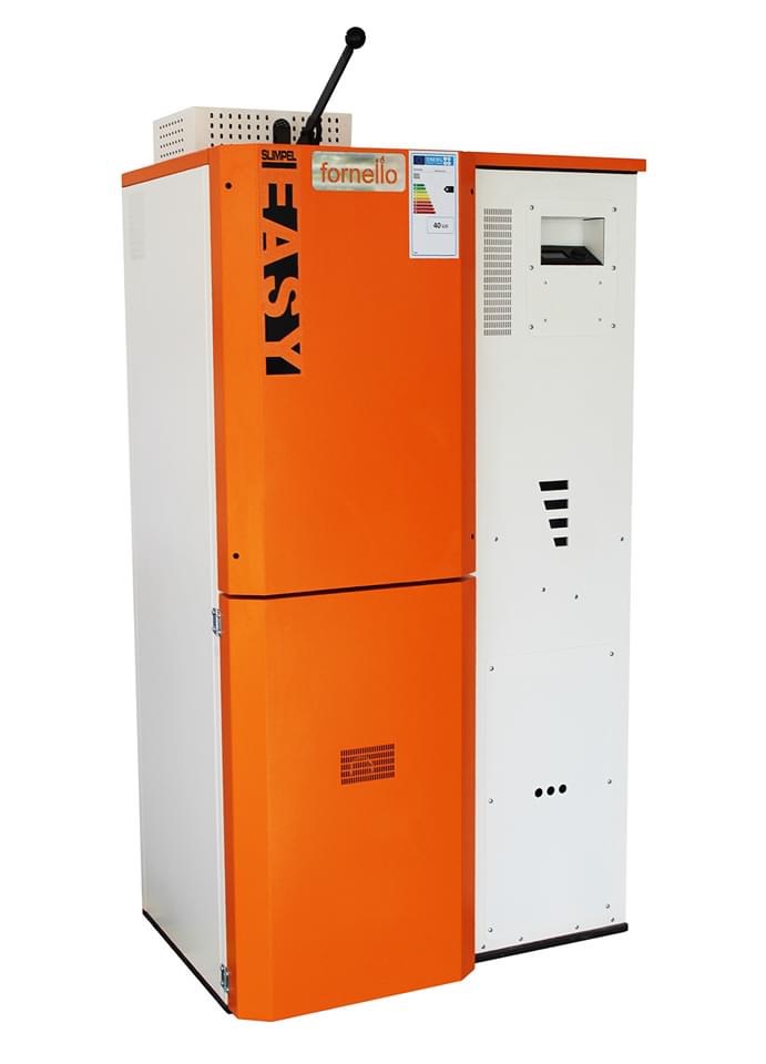 Centrala pe peleti Fornello SLIMPEL Easy 60kW