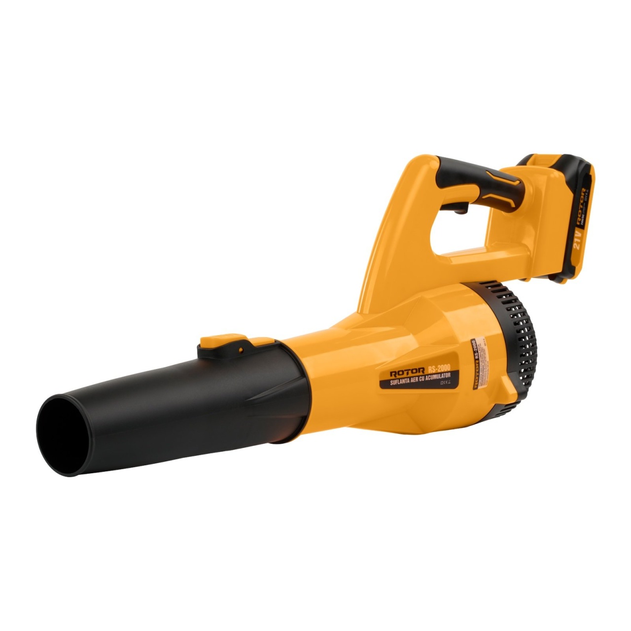 Suflant aer Ruris RS-2000 cu acumulator 21V