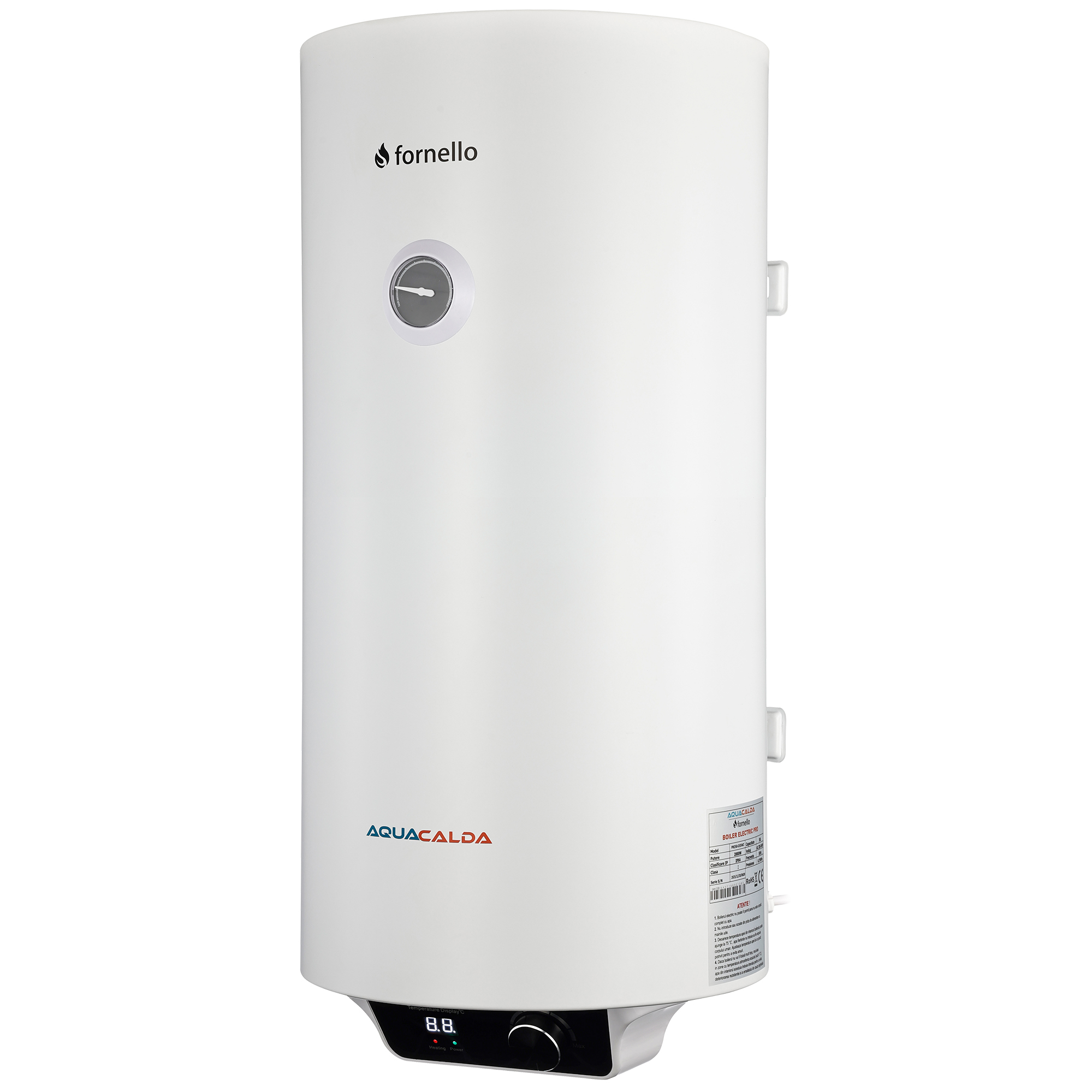 Boiler Electric Fornello AquaCalda Pro 80L, 2000 W, IPX4