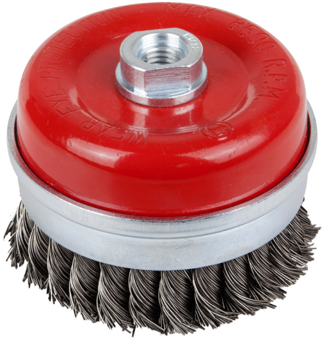Perie Cupa Inox 100mm Polizor M14 Evotools