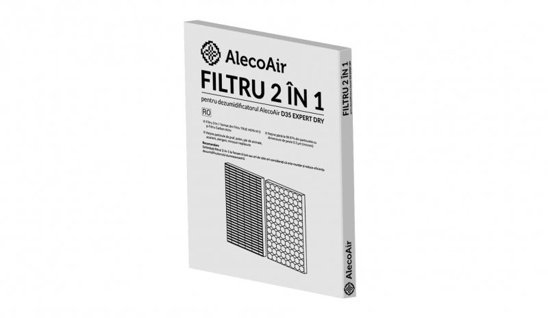 Filtru HEPA Carbon AlecoAir D35 - Aer Curat - imagine 2