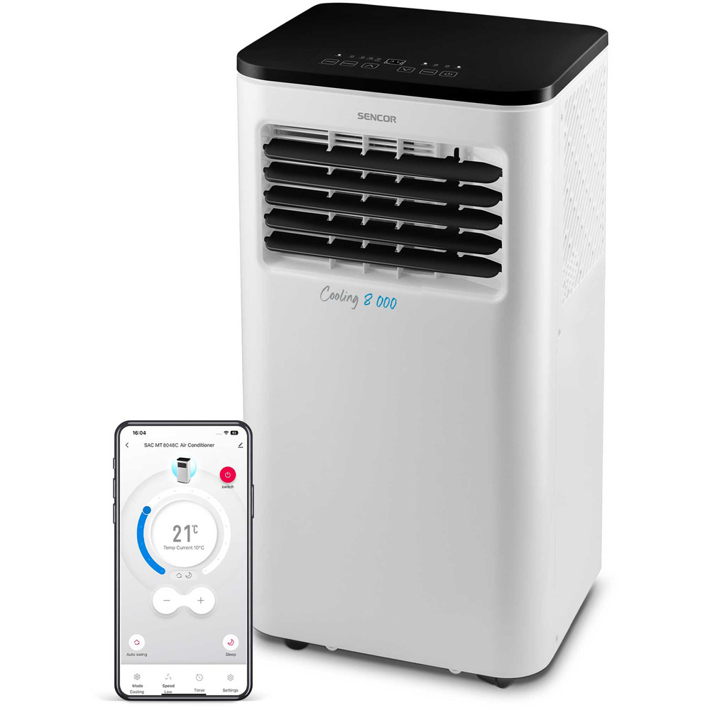 Aer Condiționat Portabil Sencor 8000 BTU Wi-Fi