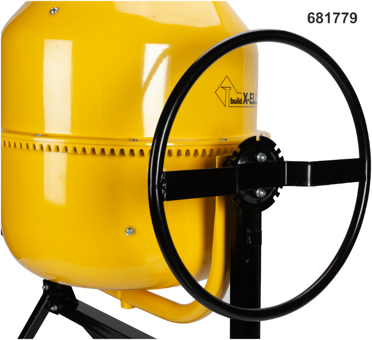 Betoniera Evotools 180L 650W 28rpm BuildXell - imagine 4
