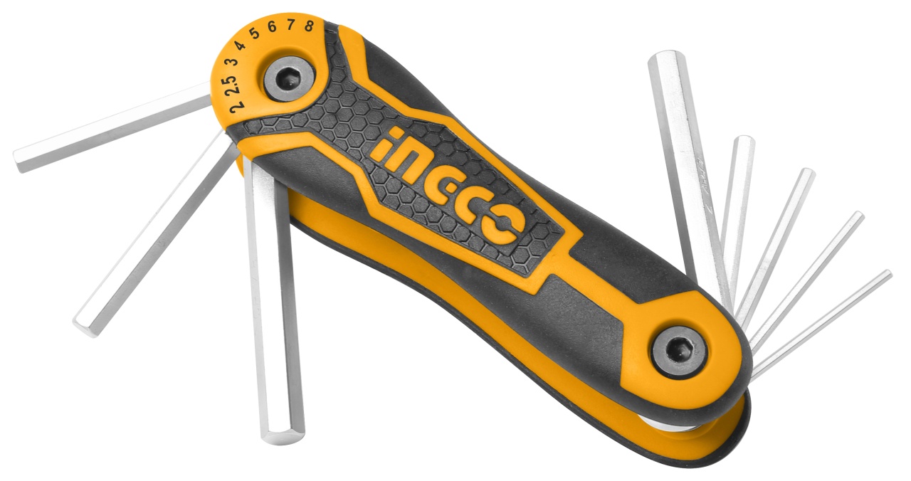Set Imbus Multifuncțional INGCO 2-8mm HHK14081 - imagine 2